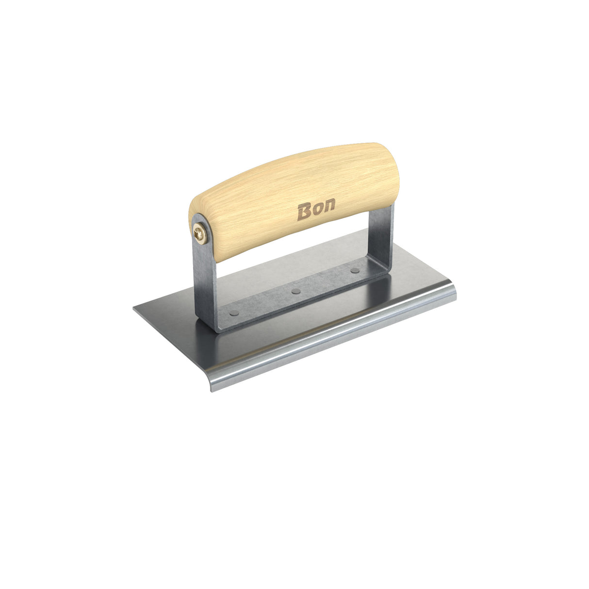 Bon Tool Stainless Steel Pavement Edger - 6" x 3" - Wood Wave Handle