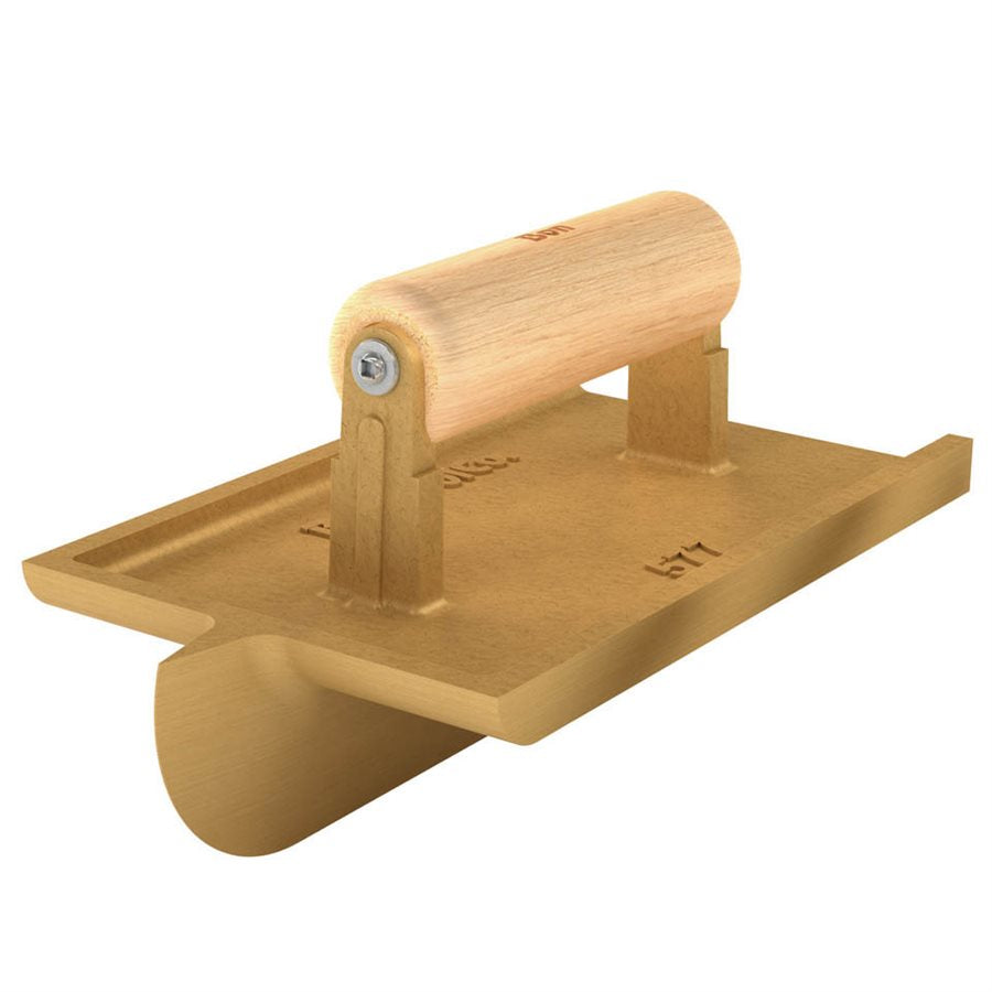 Bon Tool Oversize Bronze Hand Concrete Groover - Wood (12-577)