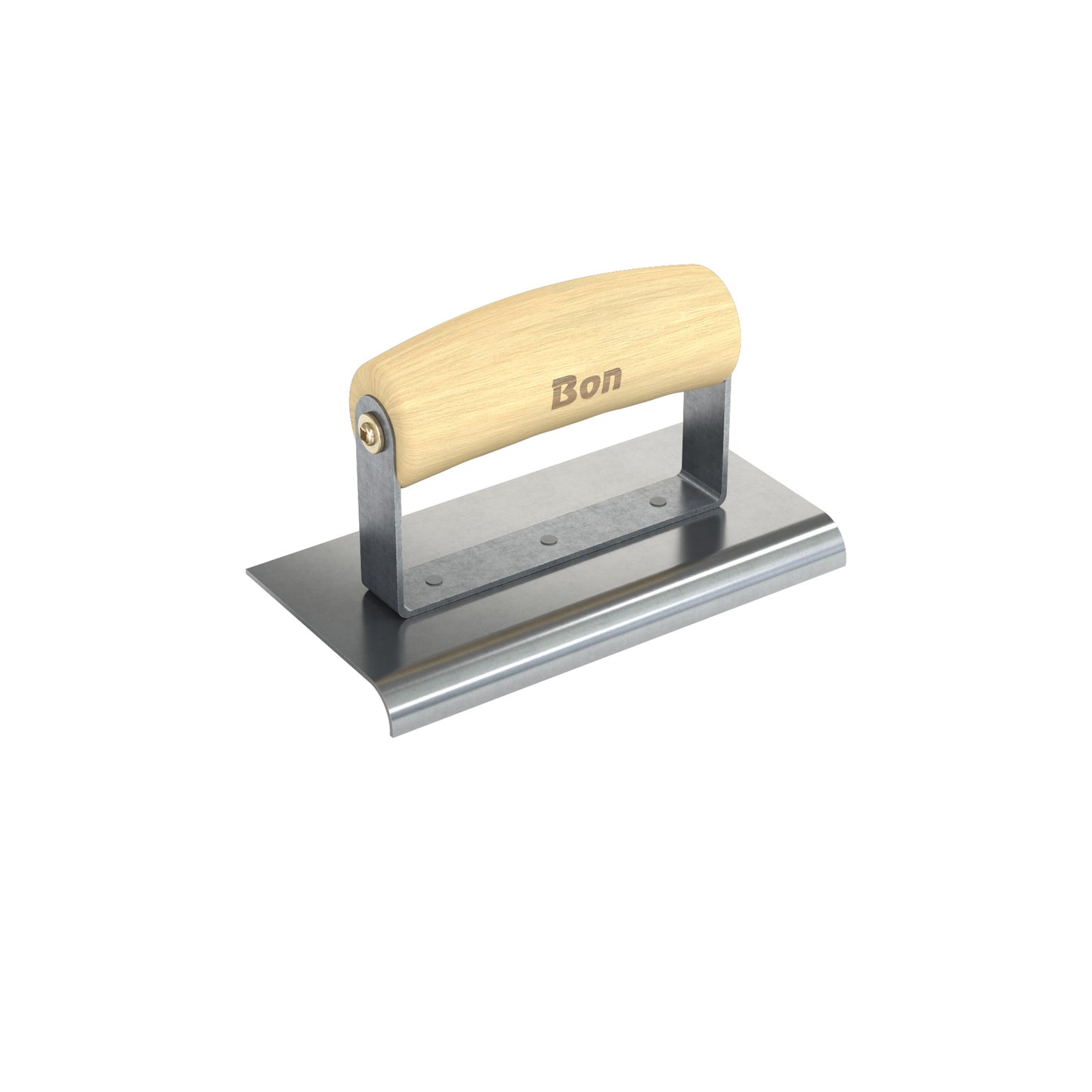 Bon Tool Stainless Steel Pavement Edger - 6" x 3" - Wood Wave Handle