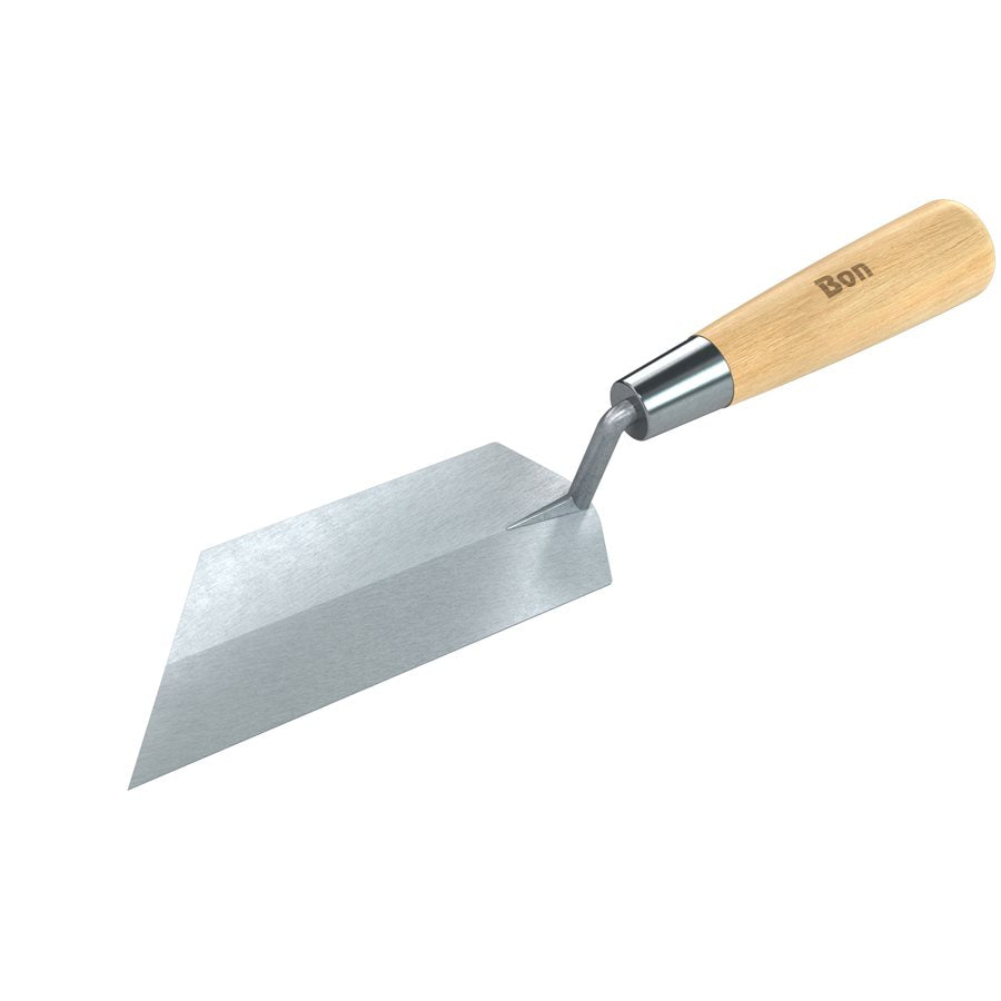 Bon Tool 45° Angle Margin Trowel Wooden Handle