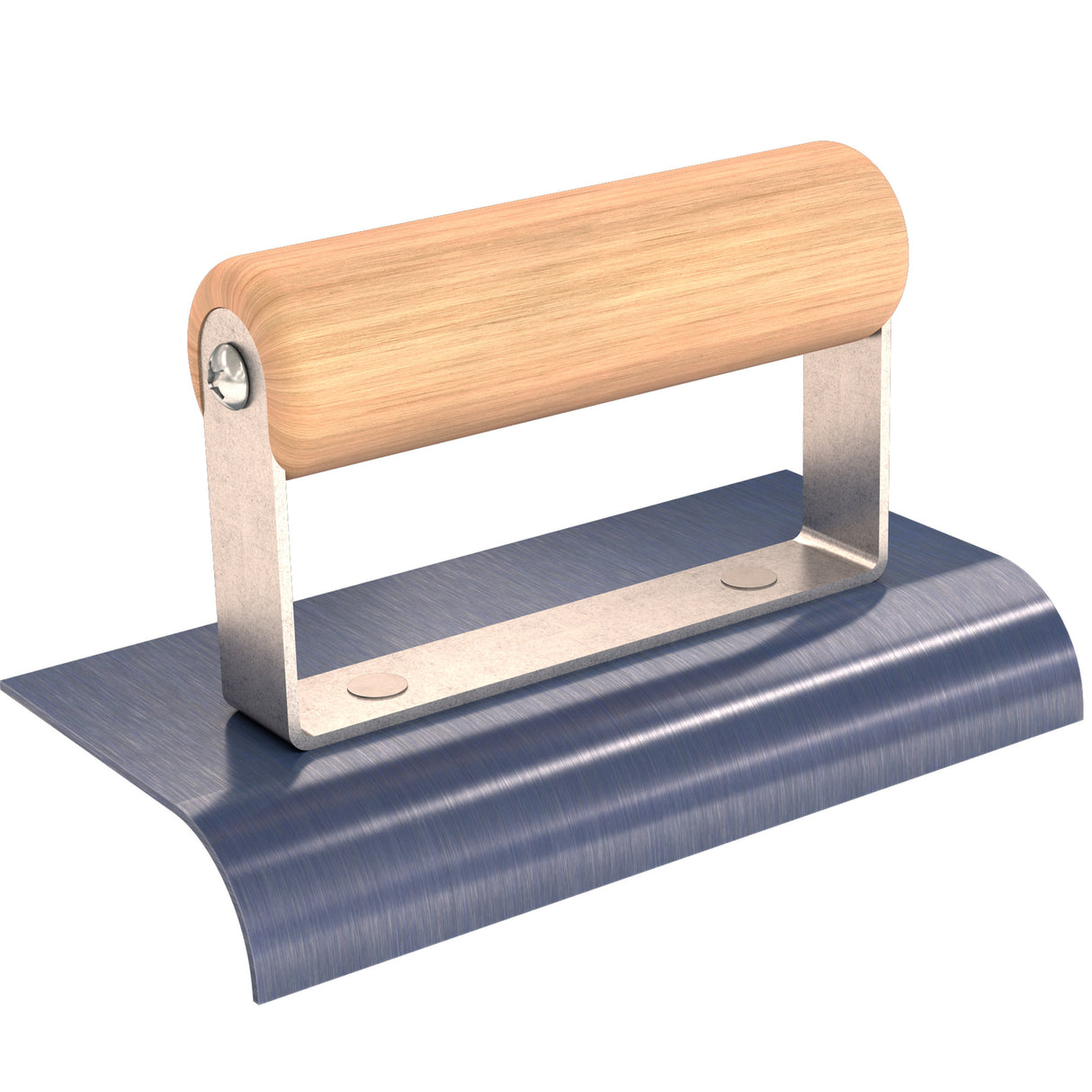 Bon Tool Blue Steel Sidewalk Edger - Wood Handle