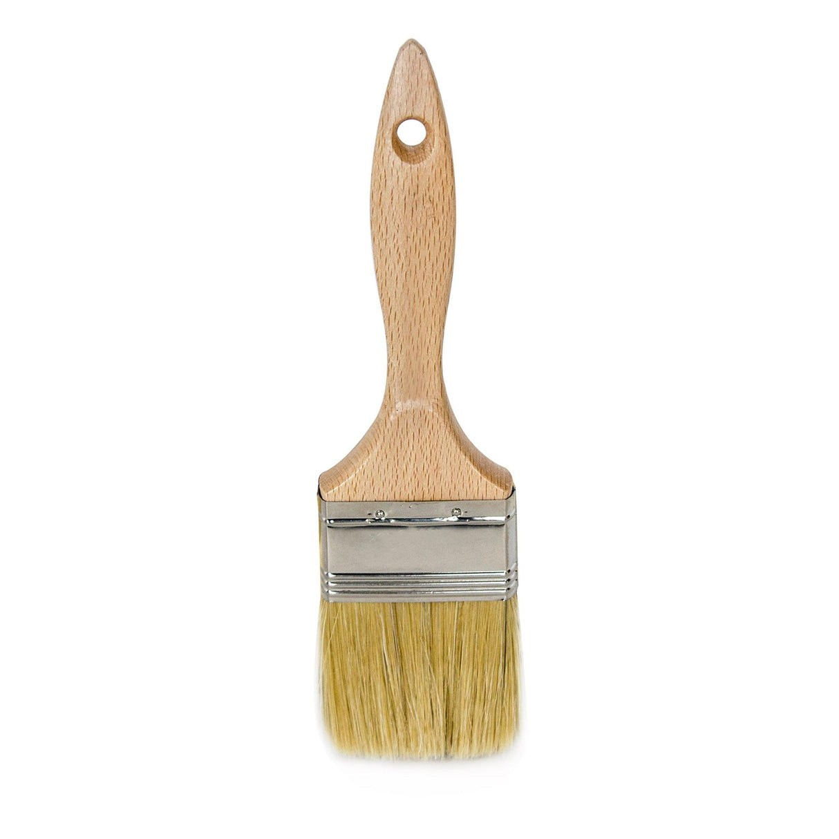 Bon Tool American Style Flat Brush - White Bristle