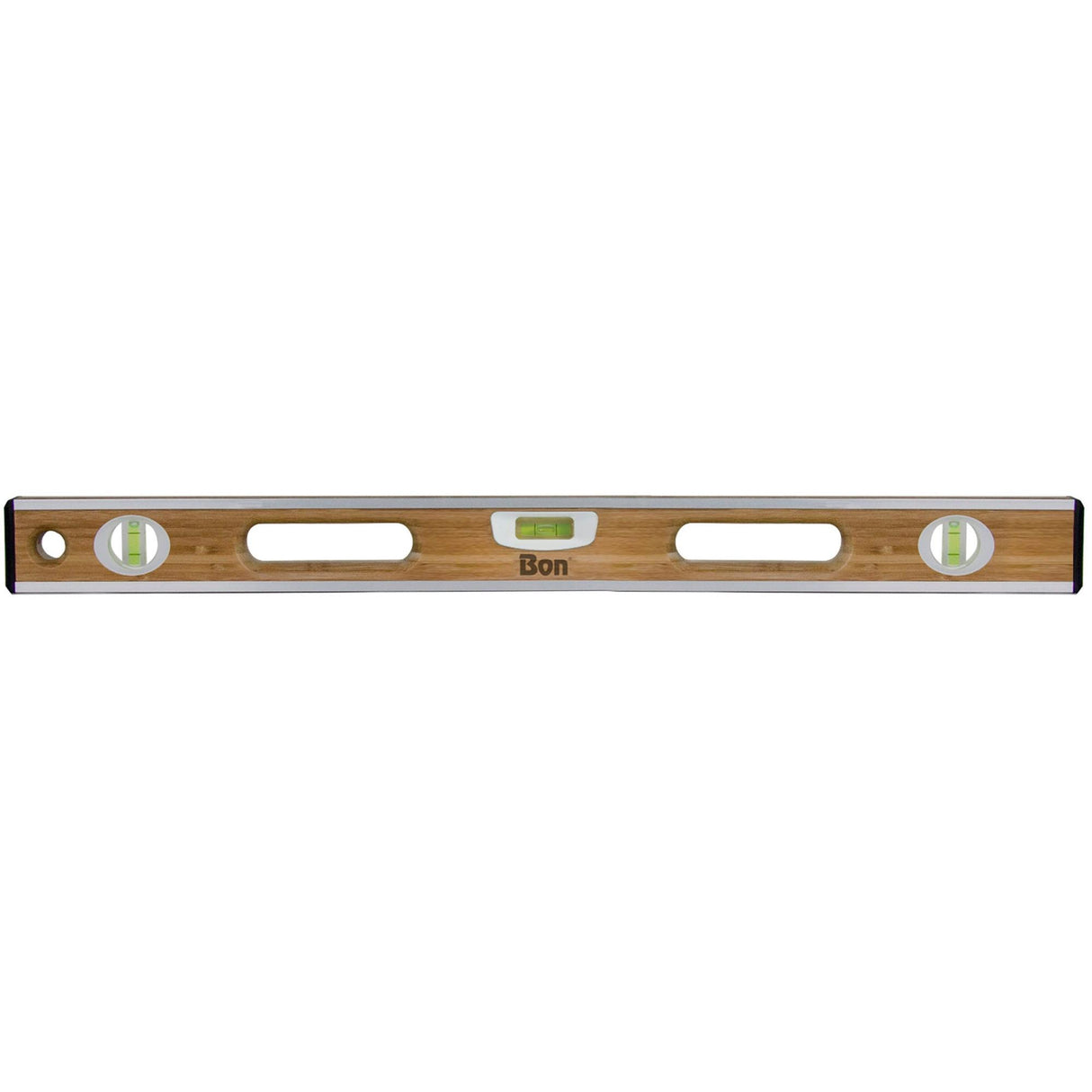 Bon Tool Aluminium Bound Laminated Bamboo Level