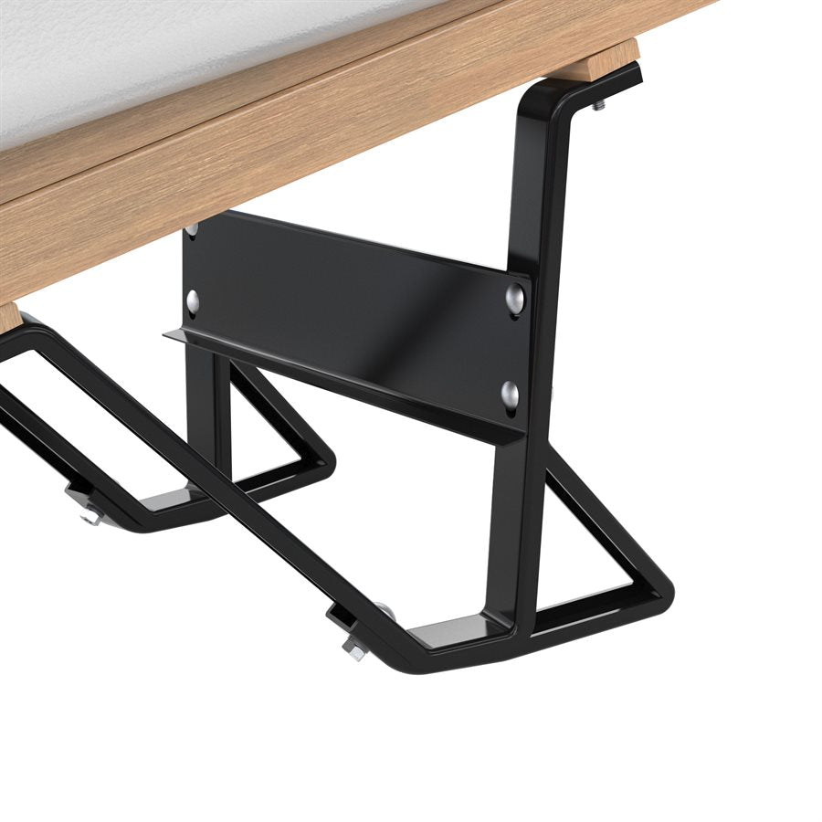 Bon Tool Steel Tray Wheel barrow with Leg Stabiliser