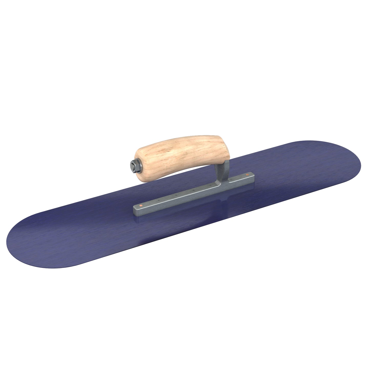 Bon Tool Blue Steel Pool Trowel - Camel Back Wood Handle