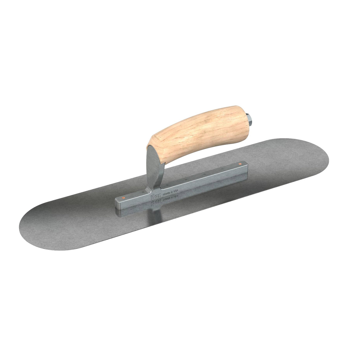 Bon Tool Carbon Steel Pool Trowel - Camel Back Wood Handle