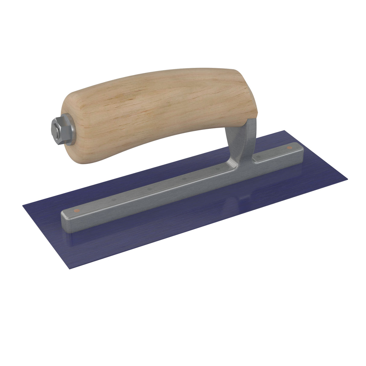 Bon Tool Blue Steel Midget Trowel - Camel Back Wood Handle