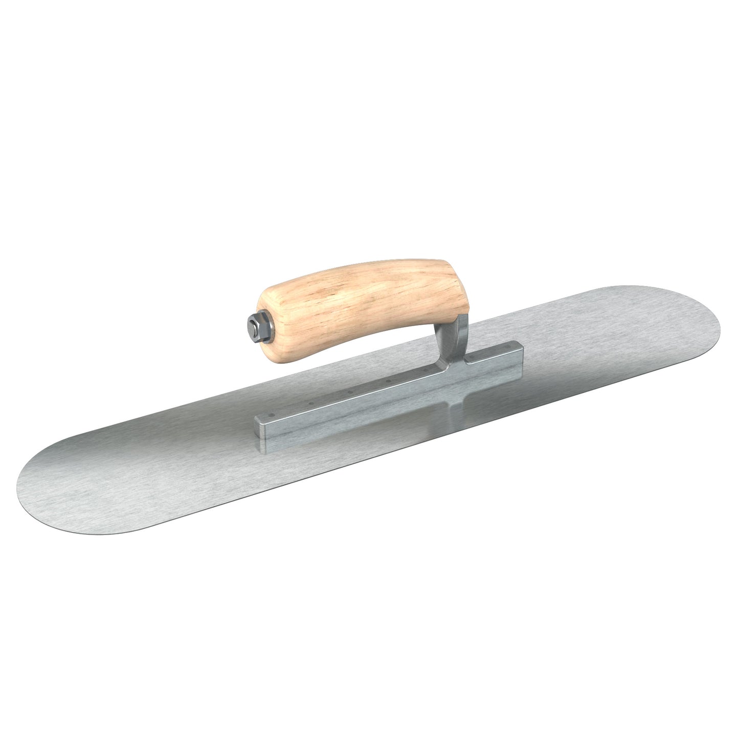 Bon Tool Razor Stainless Steel Pool Trowel - Camel Back Wood Handle