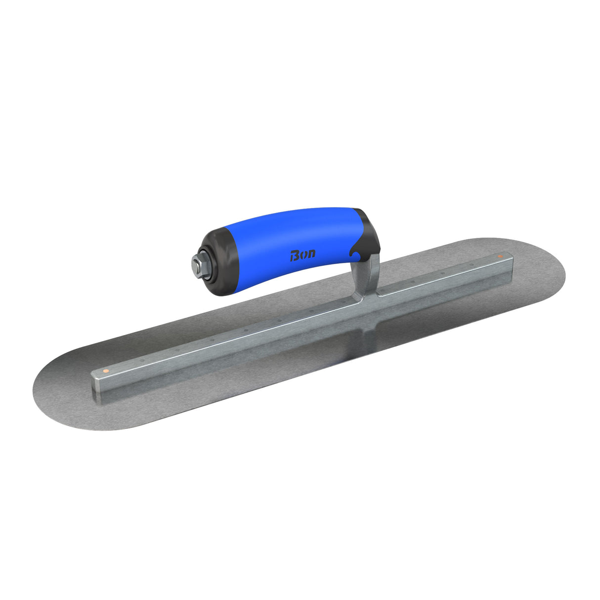 Bon Tool Carbon Steel Round End Finish Trowel - Comfort Wave Handle