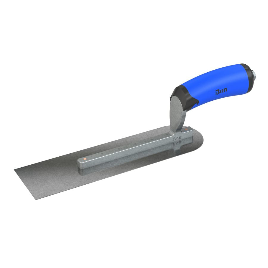 Bon Tool Carbon Steel Pipe Trowel - Camel Back Wood Handle