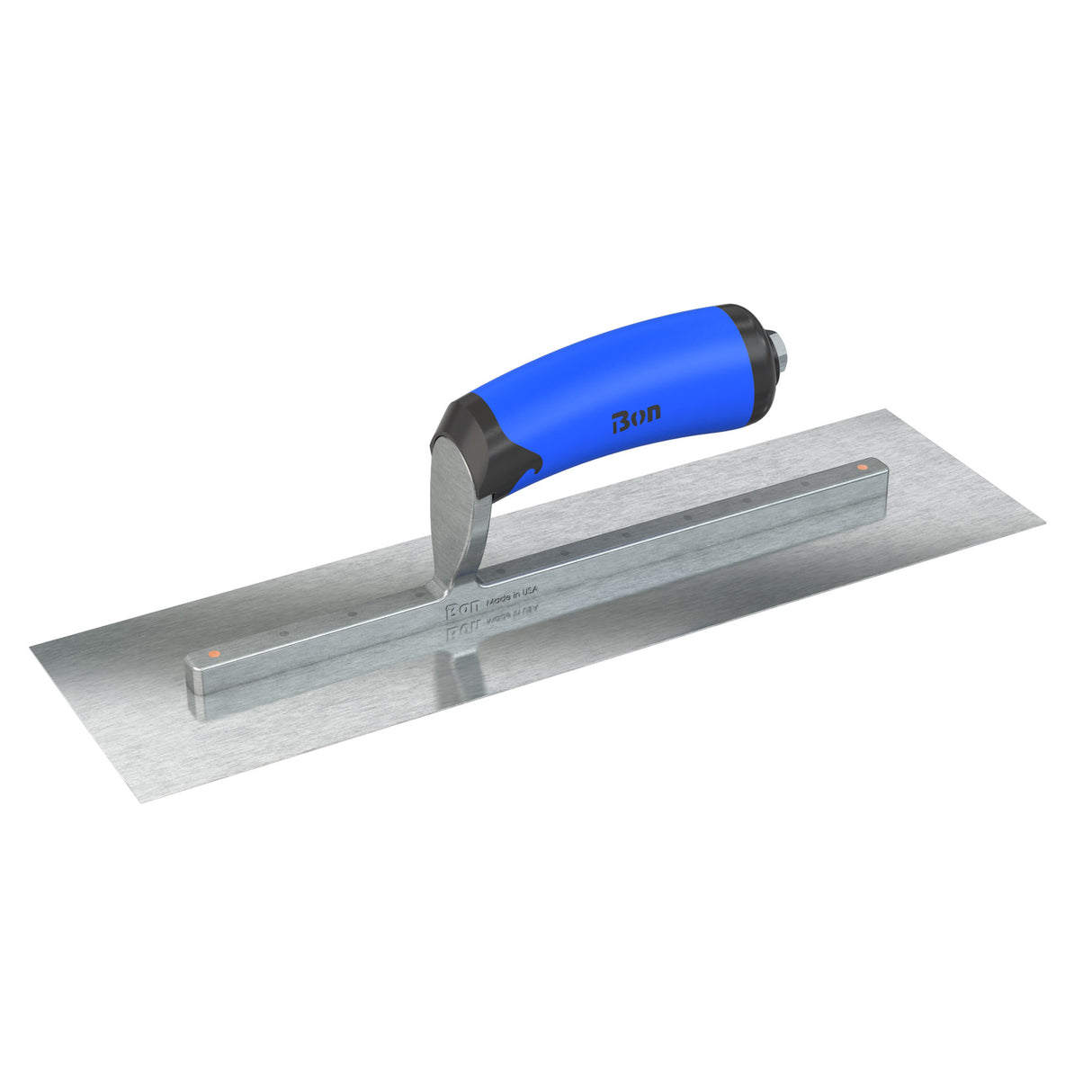 Bon Razor Stainless Steel Finishing Trowel - Square End - Comfort Wave Handle