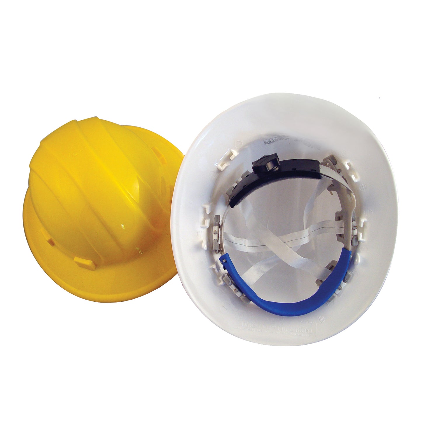 Bon Tool Hard Hat - Full Brim - White W/Ratchet (84-536)