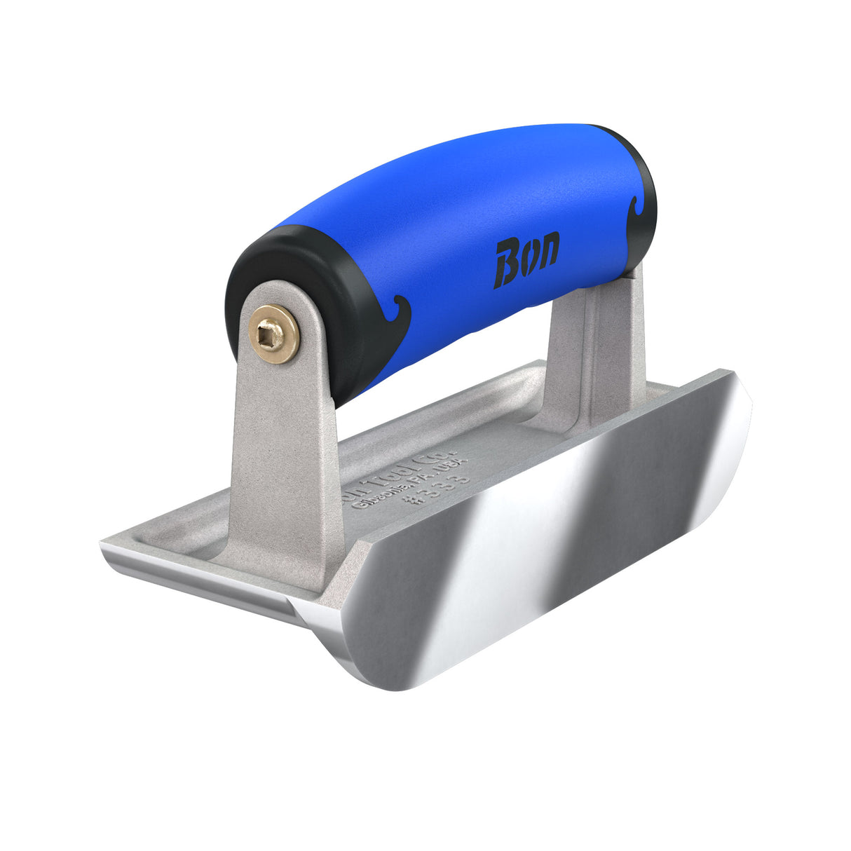 Bon Tool Stainless Steel Concrete Bullet™ Edger - Comfort Wave Handle