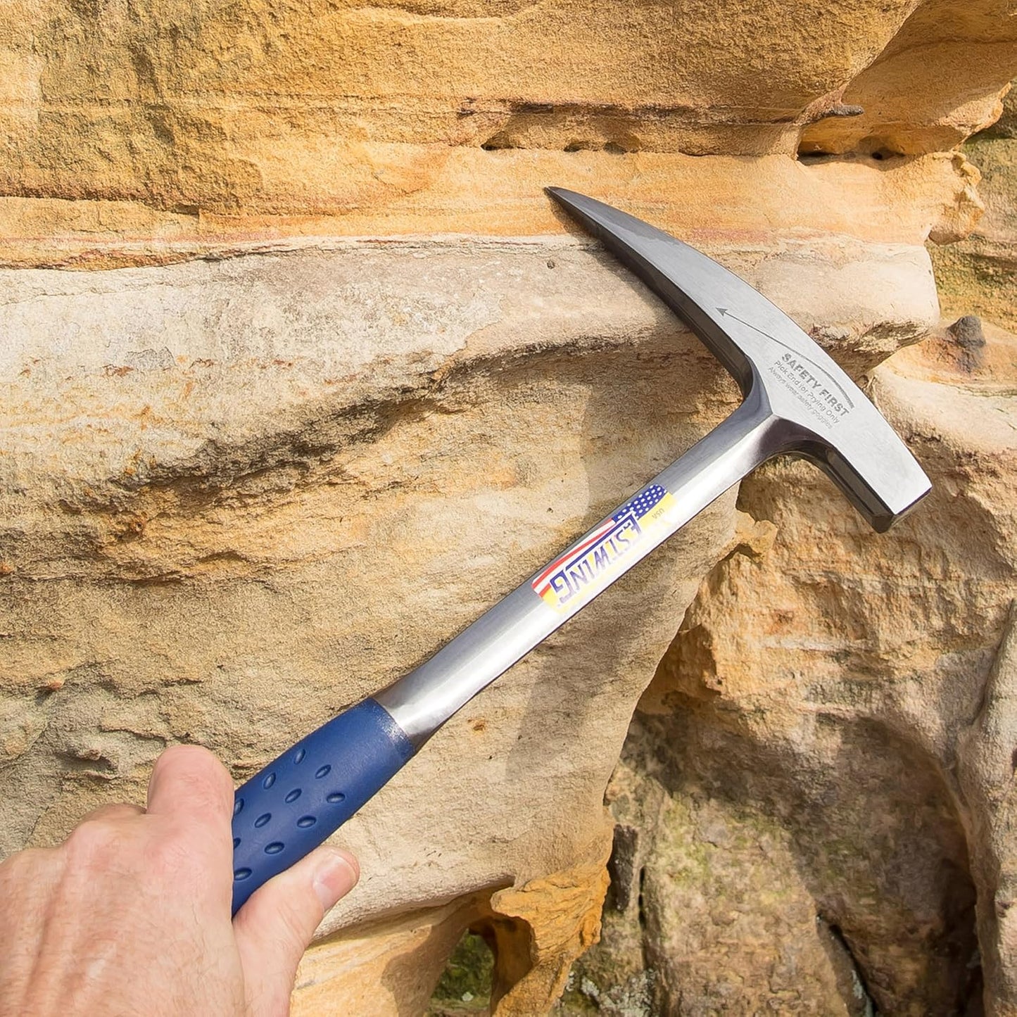 Estwing Vinyl Grip Rock Pick