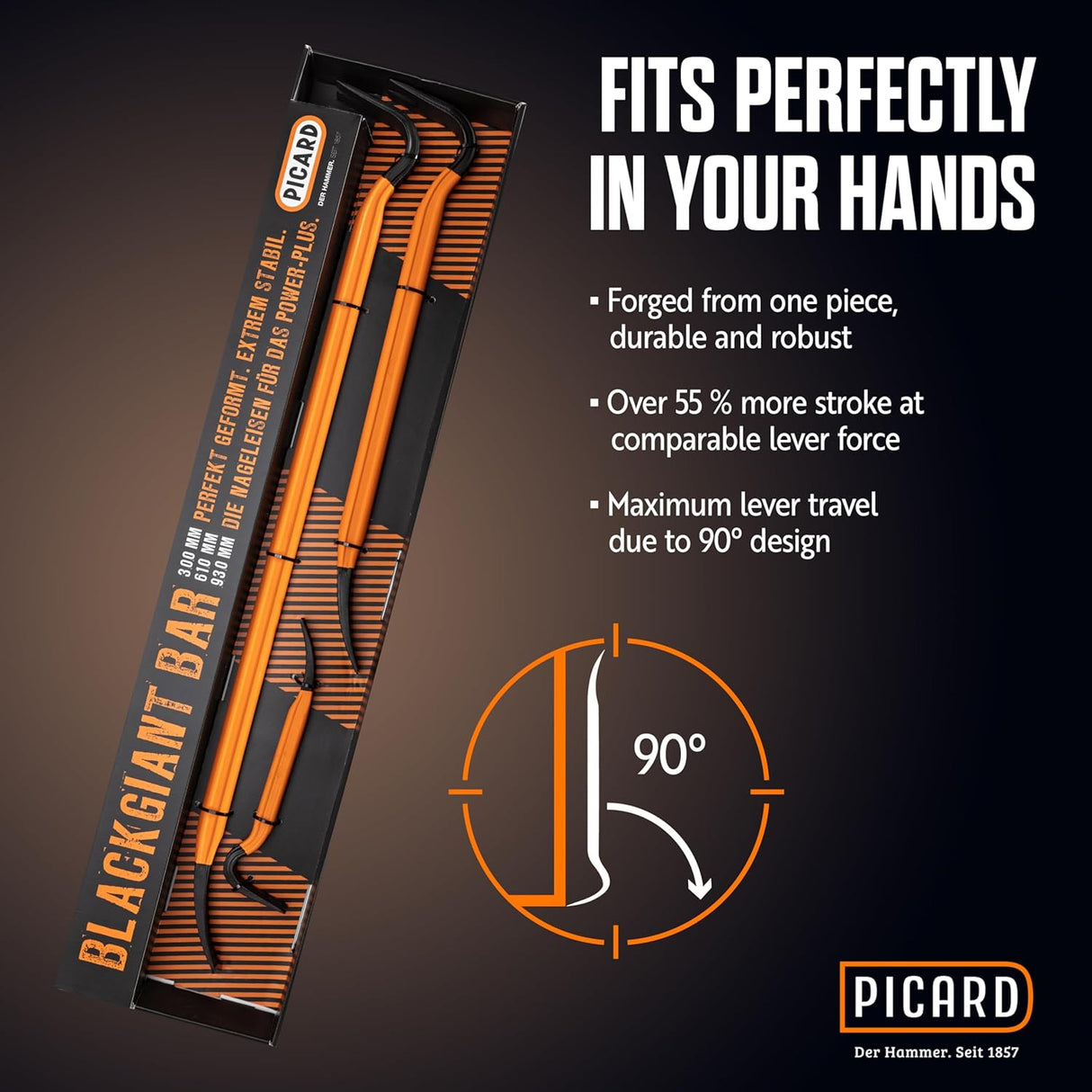 Picard BlackGiant Pry Bar