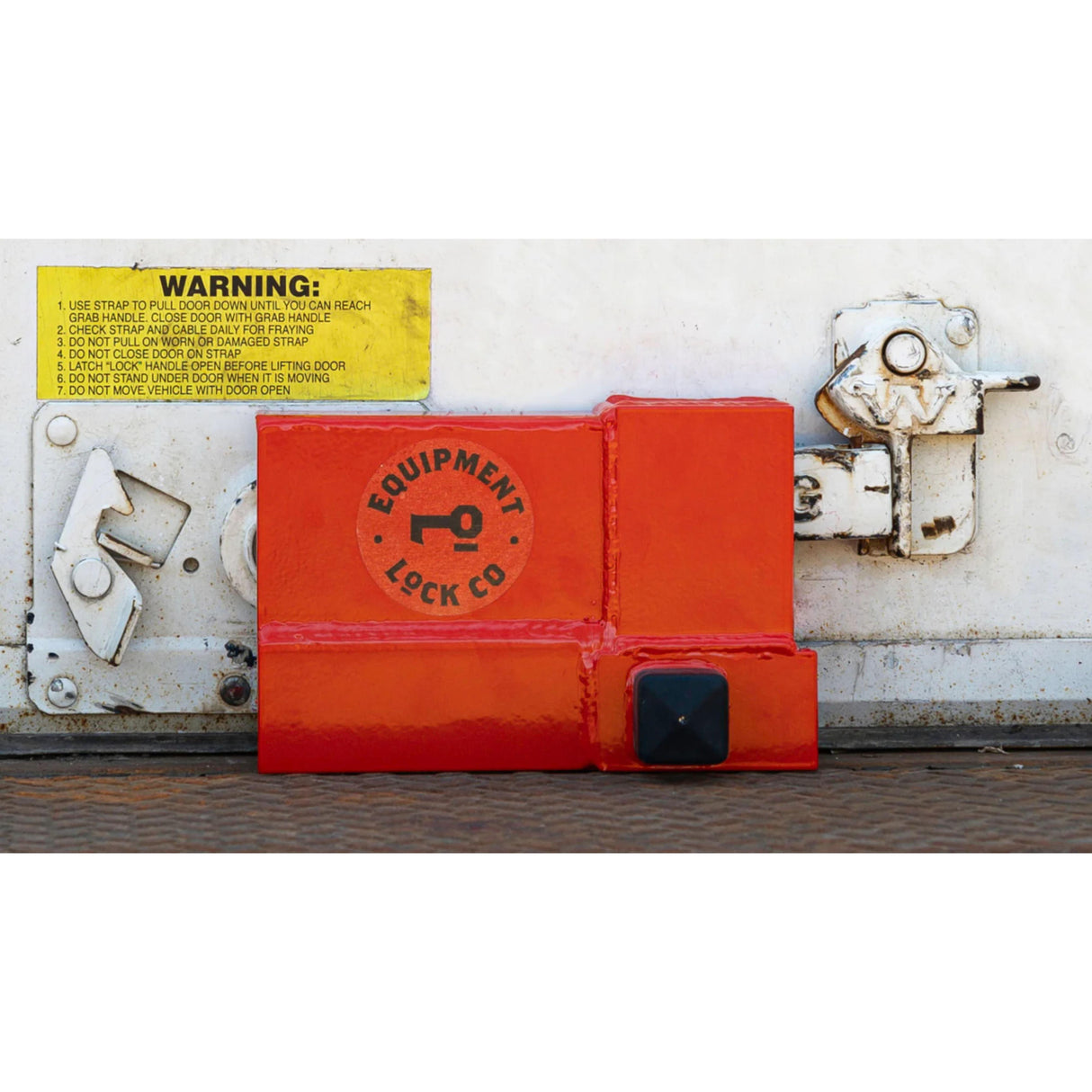 Whiting Rolling Door Lock For Trailers And Box Vans Locks The Handle Down And Fits TODCO Hardware