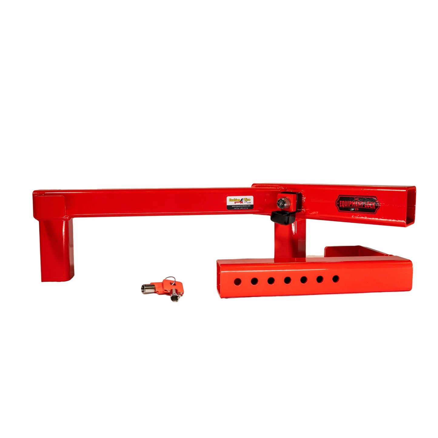 Cushion Tire Lift Lock For Forklifts Heavy Duty Wheel Immobilisation Deter Theft