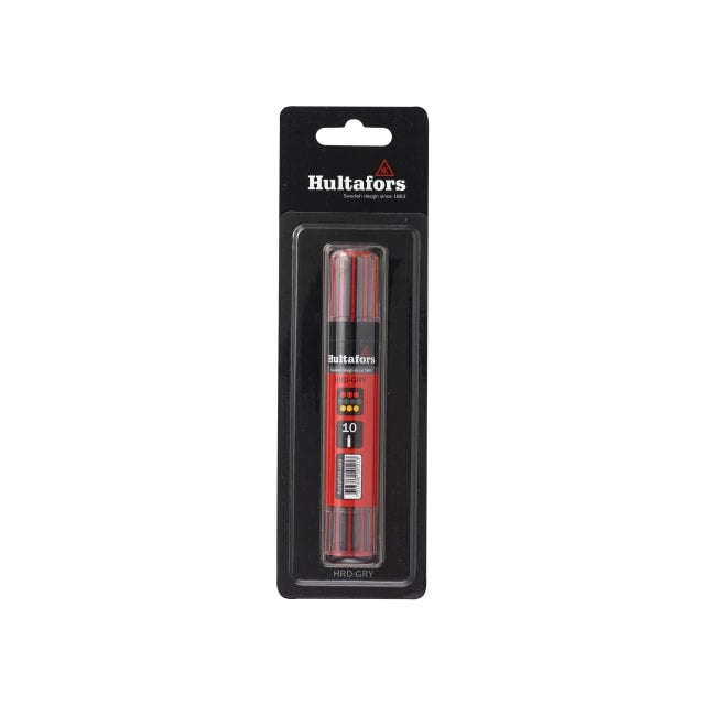 Hultafors Dry Marker Refill Graphite/Red/Yellow (10)
