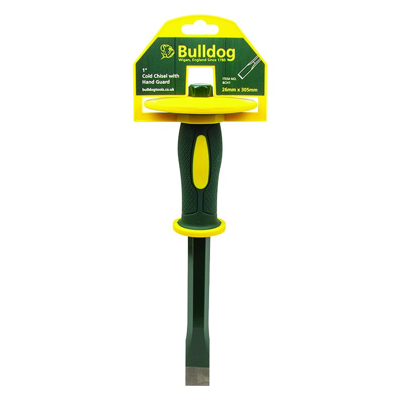 Bulldog 25mm Cold Chisel with Finger Guard