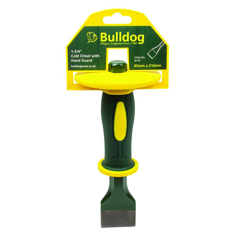 Bulldog 45mm Cold Chisel with Finger Guard