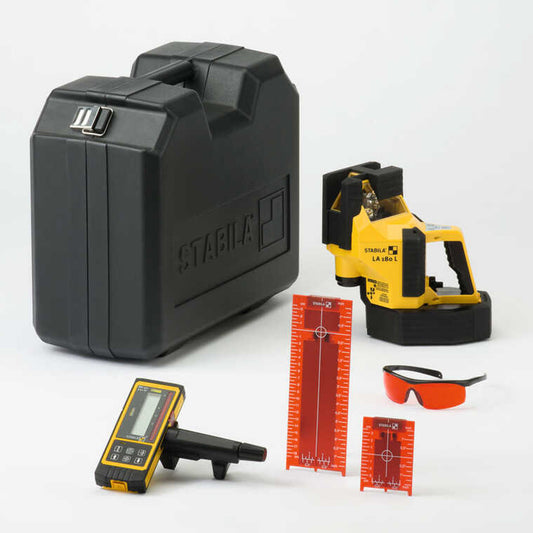 Stabila LA 180L Layout Station with Auto Alignment (with case)