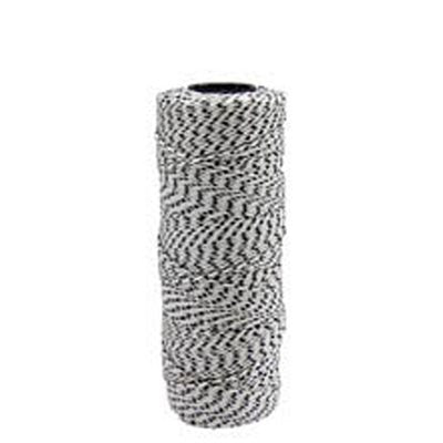 Bon Tool 500' Bonded White and Black Line