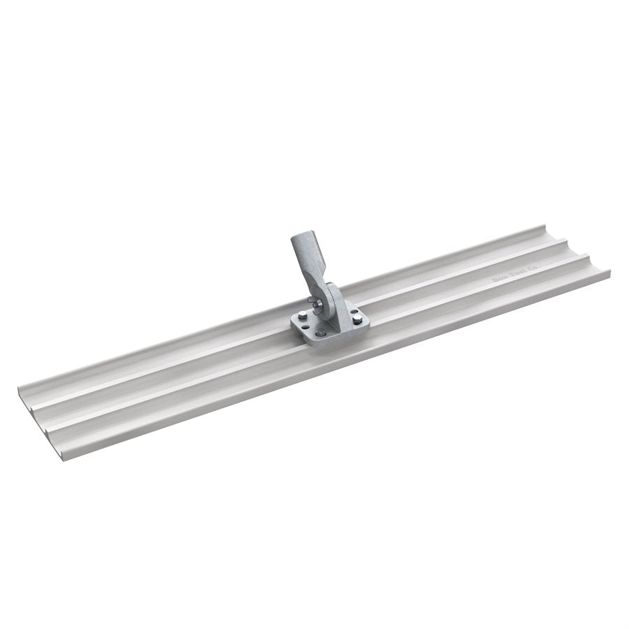 Bon Tool Square End Magnesium Bull Float with Threaded Handle Bracket