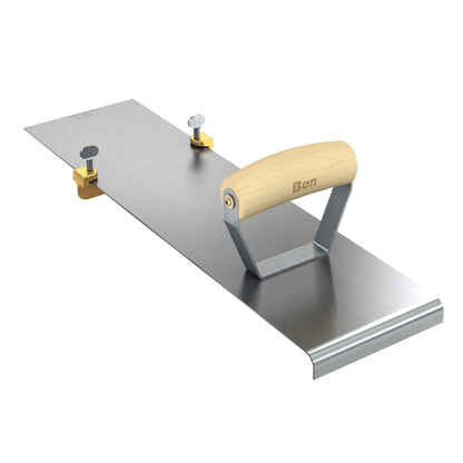 Bon Tool Adjustable Edger/Groover - Wood Wave Handle