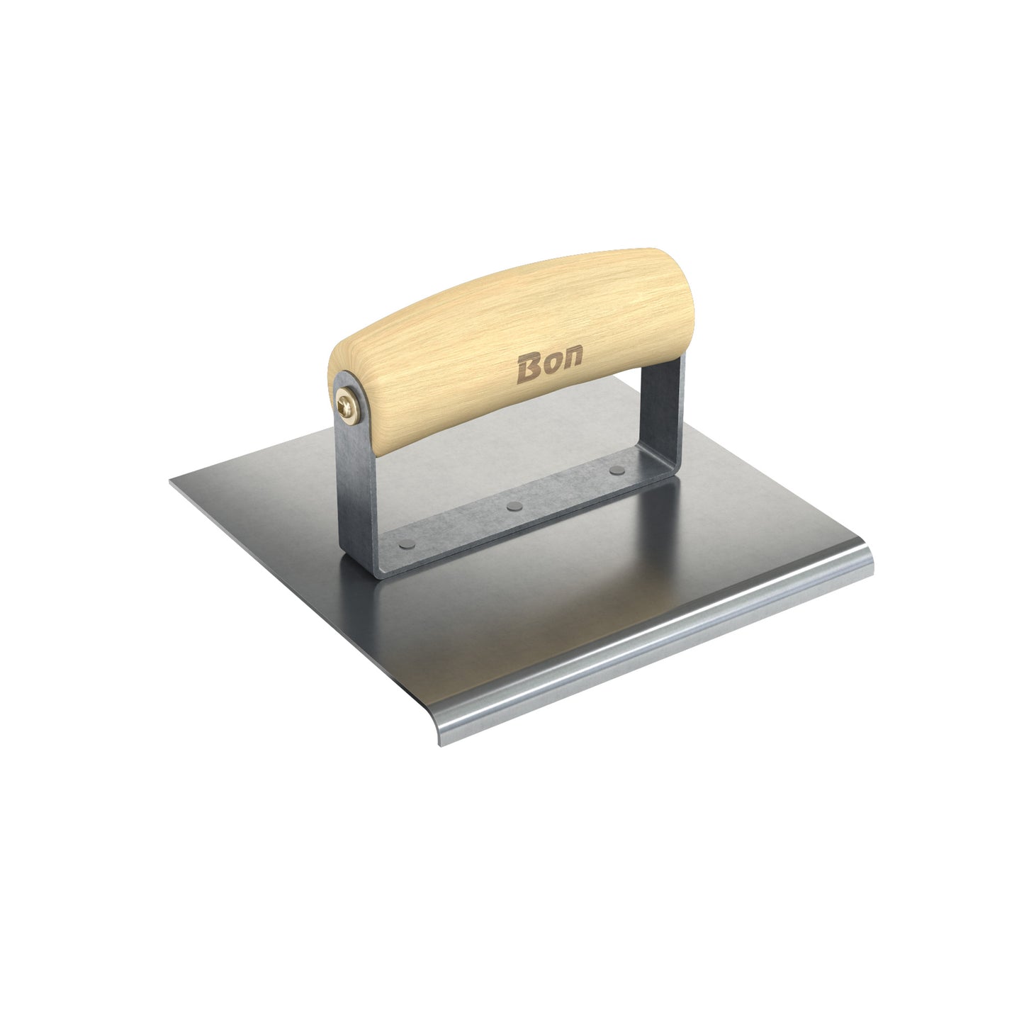 Bon Tool Stainless Steel Pavement Edger - 6" x 6" - Wood Wave Handle