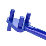 Bon Rebar Bender 3-Pin with 34-inch long tubular steel handle and 4-inch head for bending 5/8 in rebar