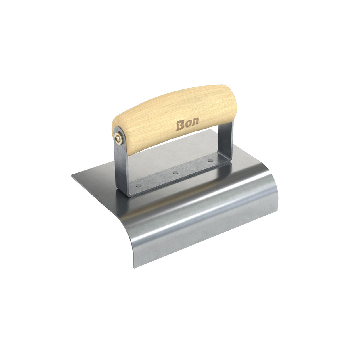 Bon Tool Stainless Steel Pavement Edger - 6" x 4" - Wood Wave Handle