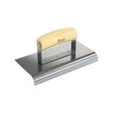 Bon Tool Concrete Highway Edger - Wood Wave Handle