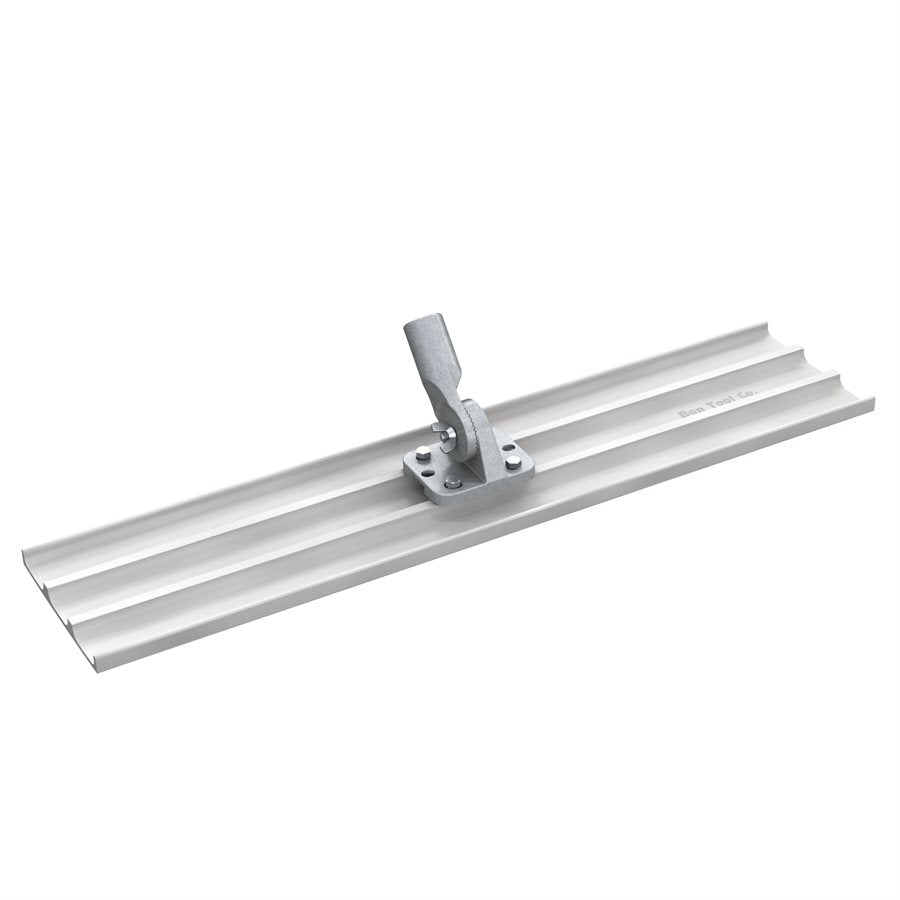 Bon Tool Square End Magnesium Bull Float with Threaded Handle Bracket