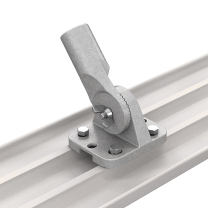 Bon Tool Round End Magnesium Bull Float with Threaded Handle Bracket