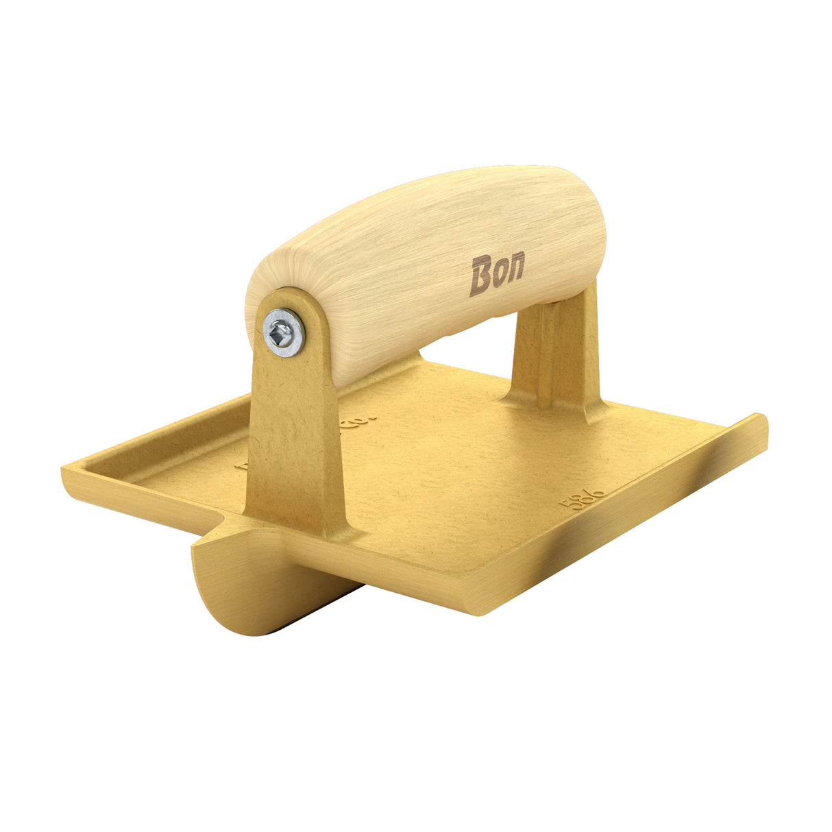 Bon Tool Bronze Hand Concrete Groover - Wood Wave Handle