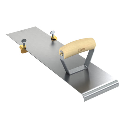 Bon Tool Adjustable Edger/Groover - Wood Wave Handle