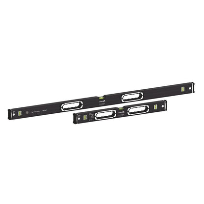 Stabila Dark Shadow 196-2 Spirit Level Set 122 cm (4ft)+ 61 cm