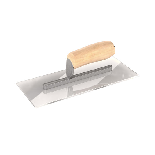 Bon Plastic Trowel - Camel Back Wood Handle