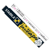 Stabila Brick and Block Masons Folding Rule Wood 2m For Bricklayers Gauging and Quick Checks