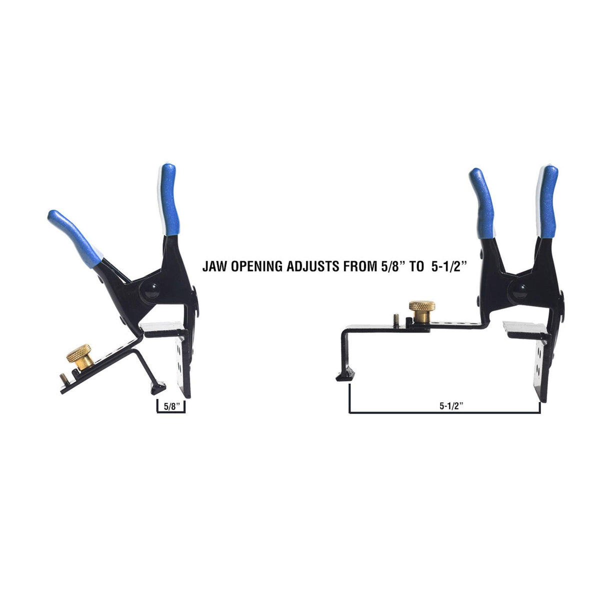 JAG Clamp XL - opens up to 5 1/2" - Pair (21-291)