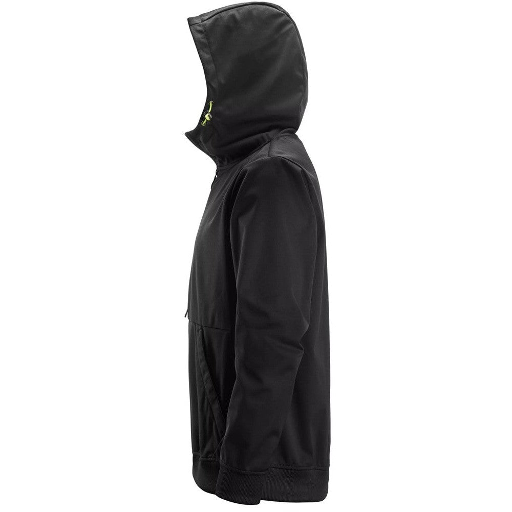 Snickers 8400 FlexiWork, Windblocker Stretch Half-Zip Hoodie - Black