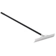 Bon Tool aluminium concrete placer spazzle with welded head, powder-coated 60in handle and 5-3/4in grip