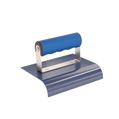 Bon Tool Blue Steel Sidewalk Edger - Comfort Grip Handle