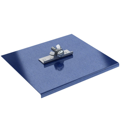 Bon Tool 9” x 8” Blue Steel Walking Concrete Edger