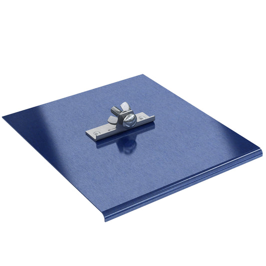 Bon Tool 9” x 10” Blue Steel Walking Concrete Edger