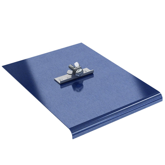 Bon Tool 9” x 12” Blue Steel Walking Concrete Edger