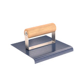 Bon Tool Blue Steel Sidewalk Edger - Wood Handle