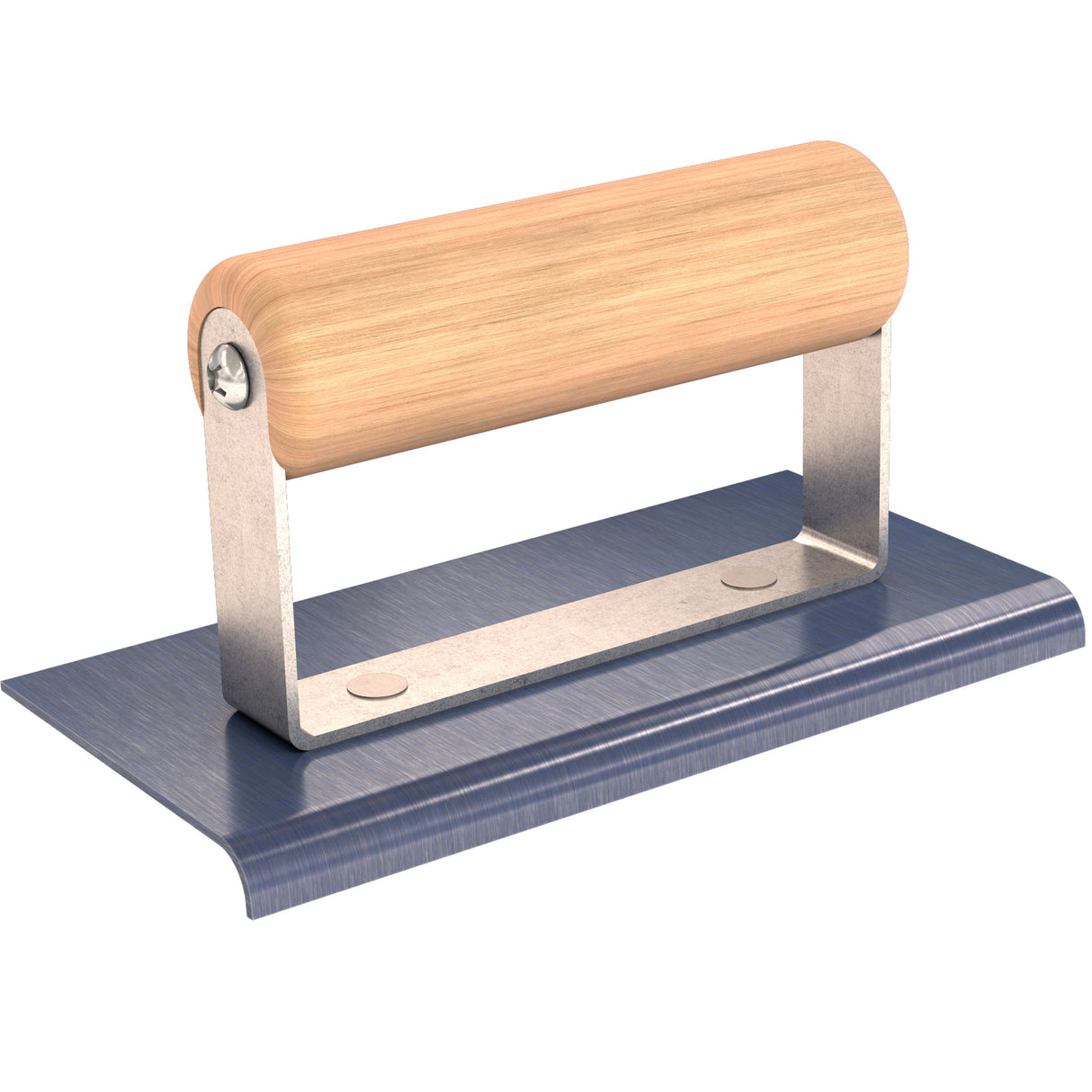 Bon Tool Blue Steel Sidewalk Edger - Wood Handle