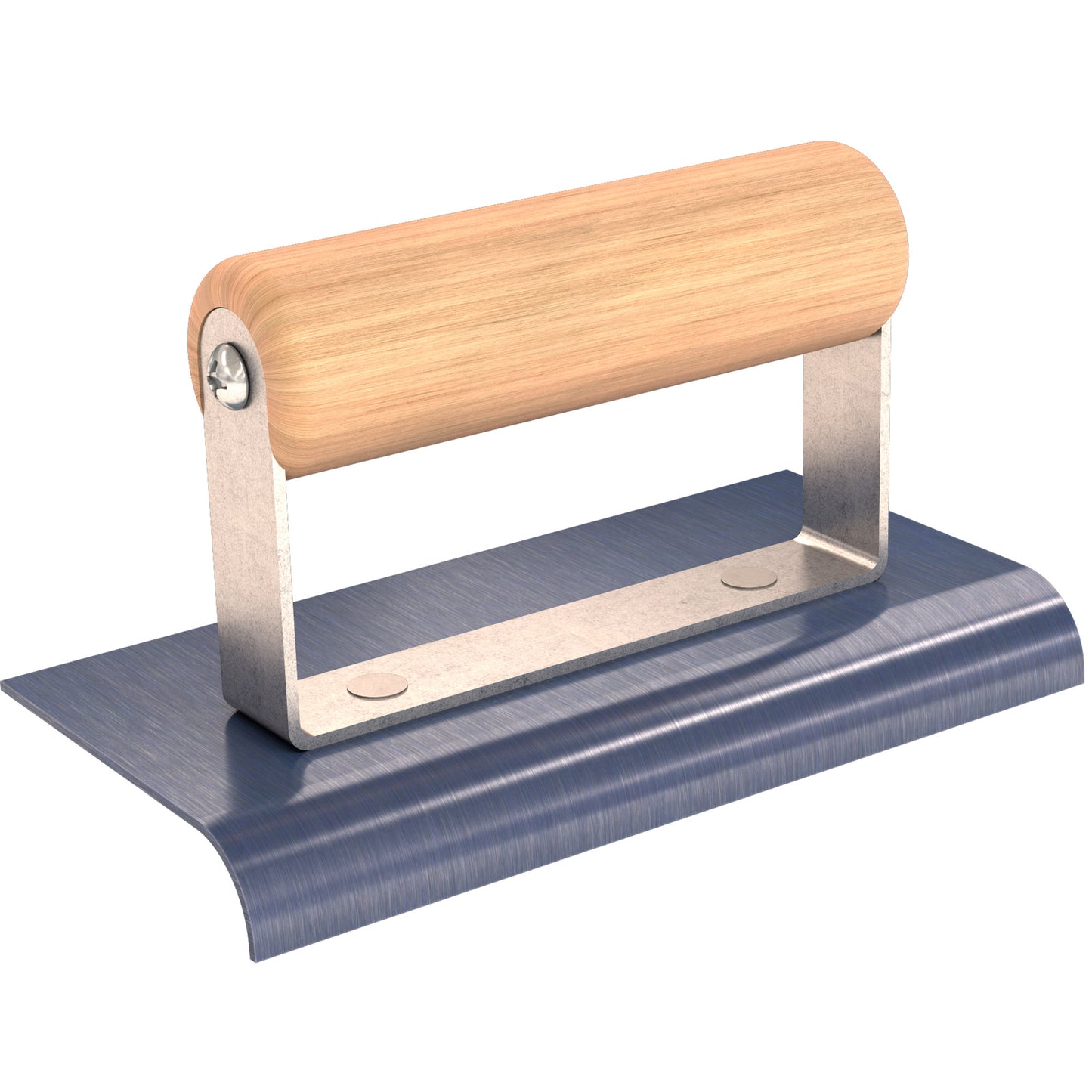 Bon Tool Blue Steel Sidewalk Edger - Wood Handle