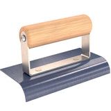 Bon Tool Blue Steel Sidewalk Edger - Wood Handle
